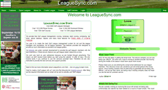 Desktop Screenshot of leaguesync.com