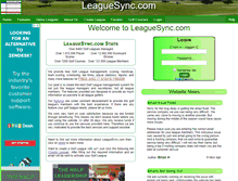 Tablet Screenshot of leaguesync.com